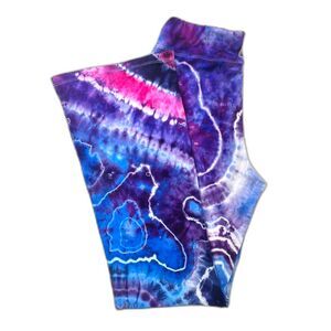 Vibrant Tie-Dye Boot Cut Pants